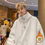 Half zip lapel jacket