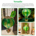 2026 Wicked Hot Air Balloon Popcorn Bucket - Personalized Novelty Ornament, Fun Home Decor Gift for Christmas