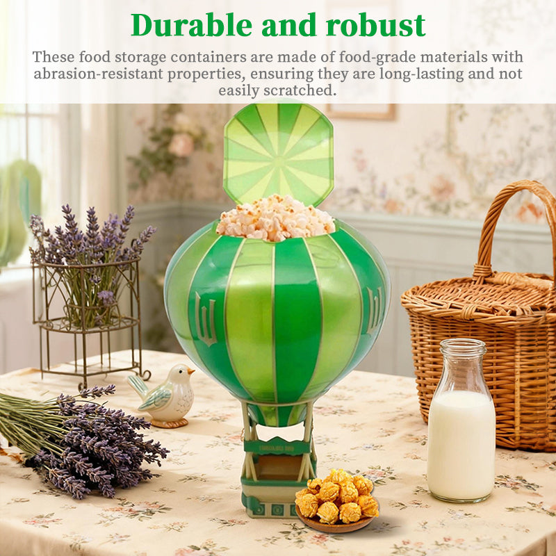 2026 Wicked Hot Air Balloon Popcorn Bucket - Personalized Novelty Ornament, Fun Home Decor Gift for Christmas