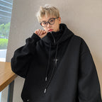 Half zip lapel jacket