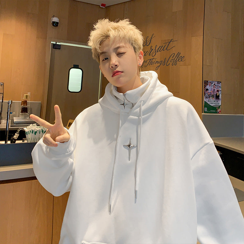 Half zip lapel jacket