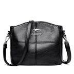 Splicing bag single shoulder crossbody bag