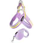 Dog leash chest strap vest style small and medium-sized dog